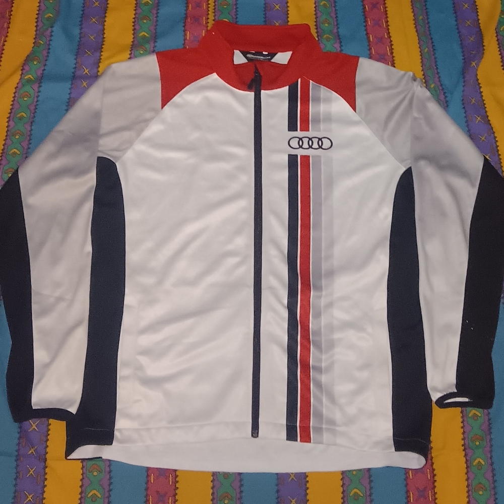 New Audi Zip Up Performance Track Jacket